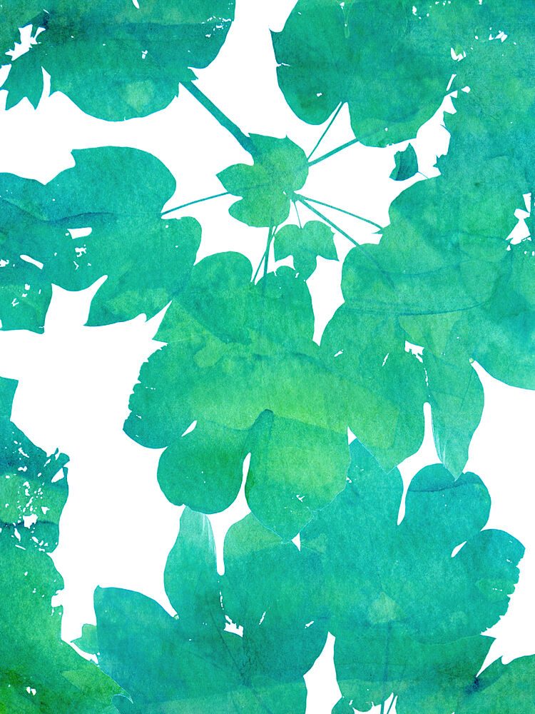 Vibrant Green Leaves art print by Danushka Abeygoda for $57.95 CAD