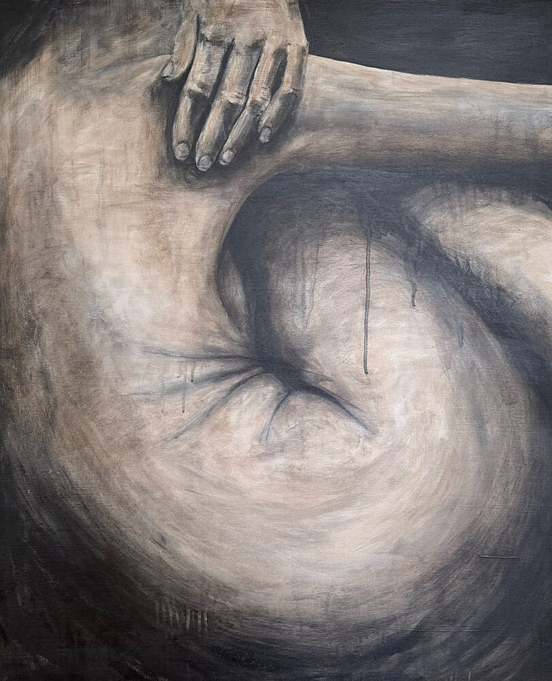 Intimate Human Touch art print by Jenny Nielsen for $57.95 CAD