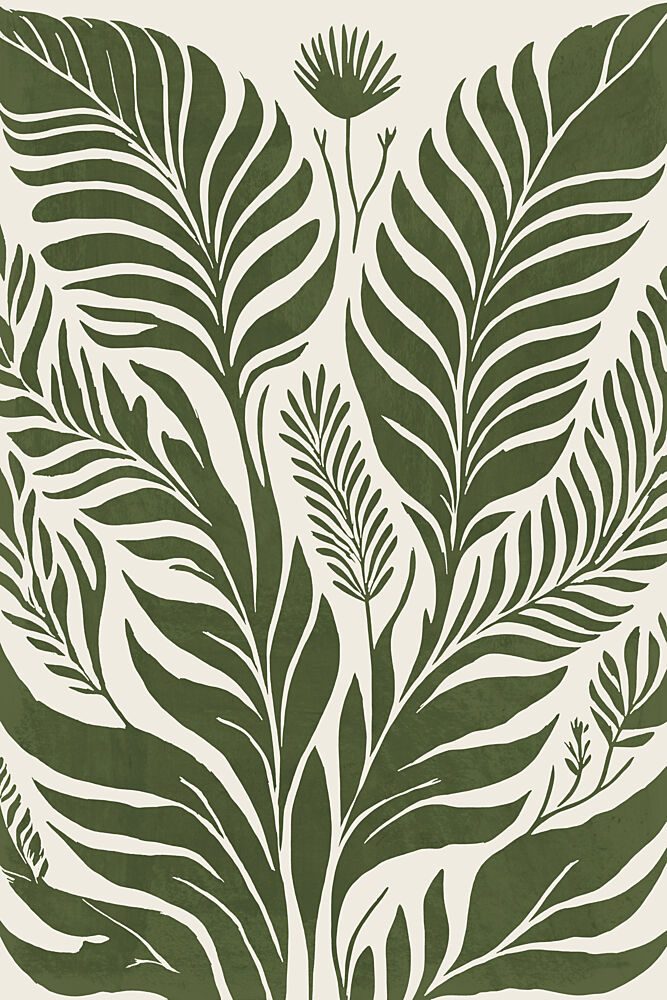 Lush Tropical Leaves art print by Casa Cartissi for $57.95 CAD