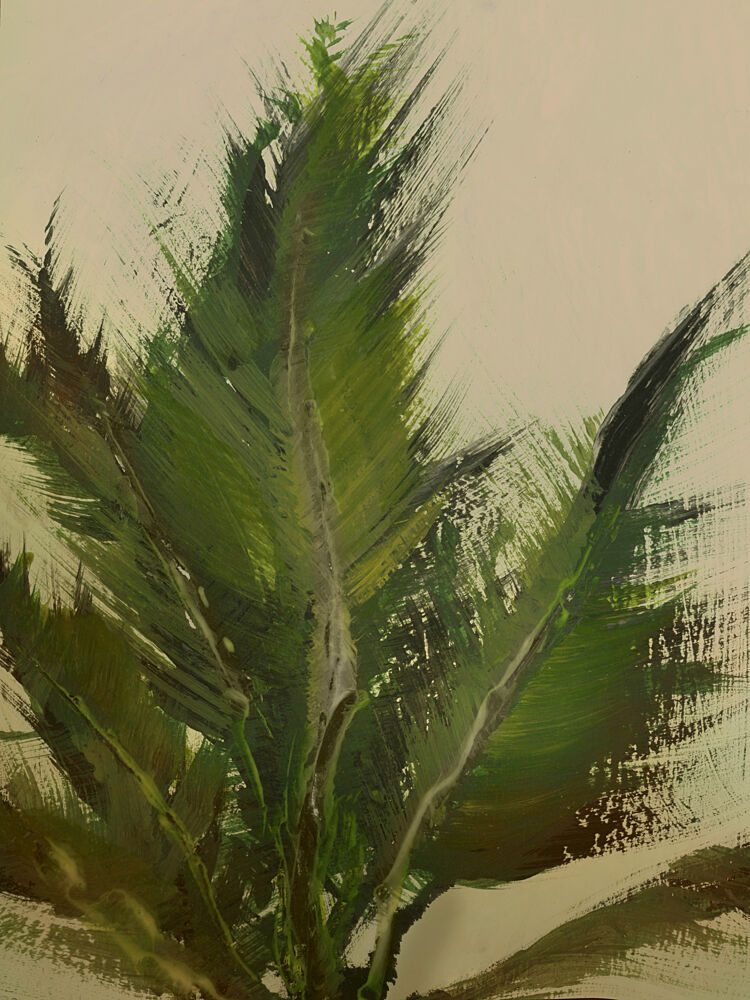 Verdant Strokes art print by Dan Hobday for $57.95 CAD