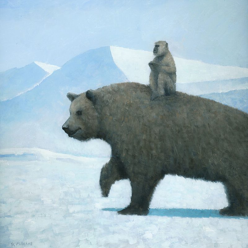Bear Monkey Mountain Adventure art print by Steve Mitchell for $57.95 CAD