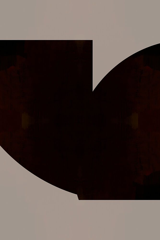 Deep Abstract Shapes art print by Cartissi for $57.95 CAD