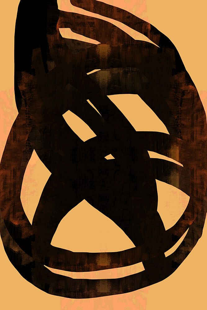 Bold Abstract Strokes art print by Cartissi for $57.95 CAD