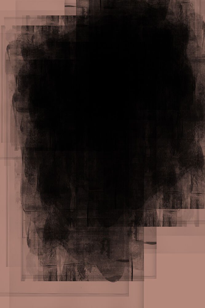 Moody Black Abstraction art print by Cartissi for $57.95 CAD