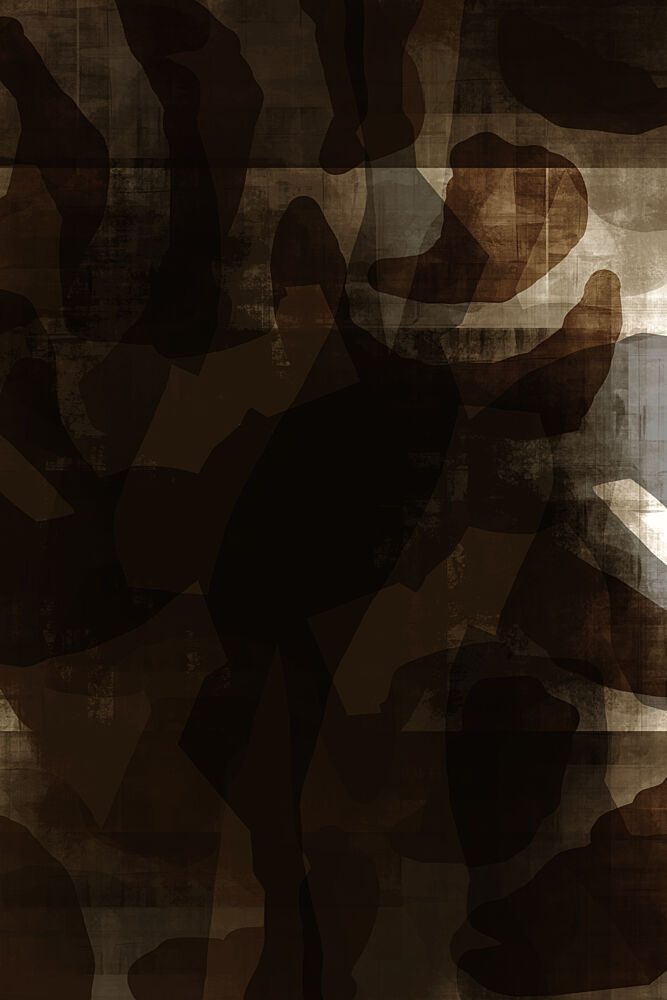 Abstract Camo Layers art print by Cartissi for $57.95 CAD