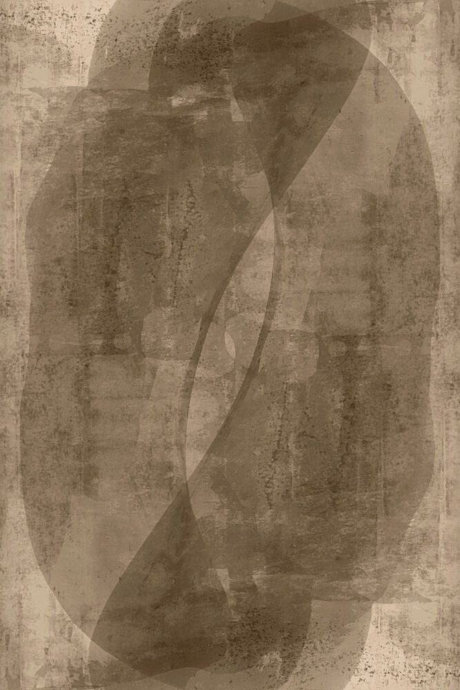 Abstract Sepia Layers art print by Cartissi for $57.95 CAD