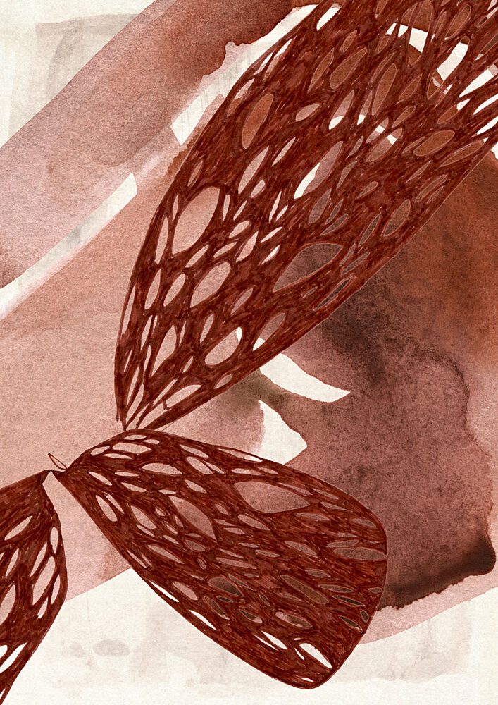 Modern Organic Forms art print by Jenja Braun for $57.95 CAD