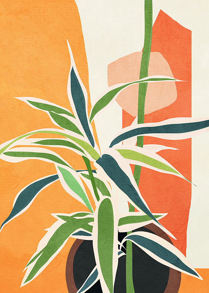 Leafy Vibes art print by City Art for $57.95 CAD