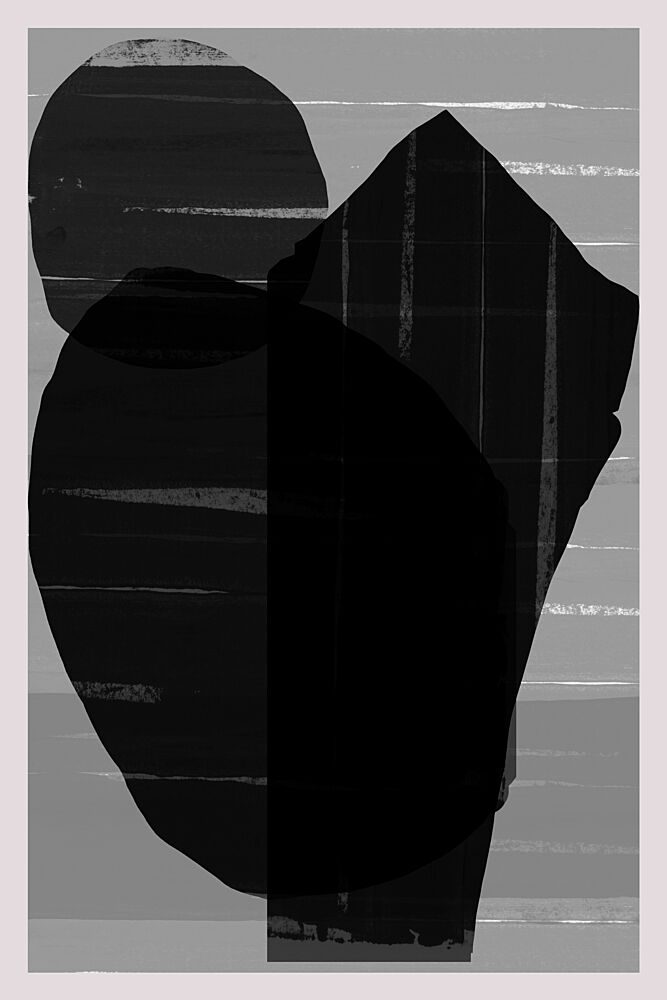 Dark Minimalist Forms art print by Cartissi for $57.95 CAD