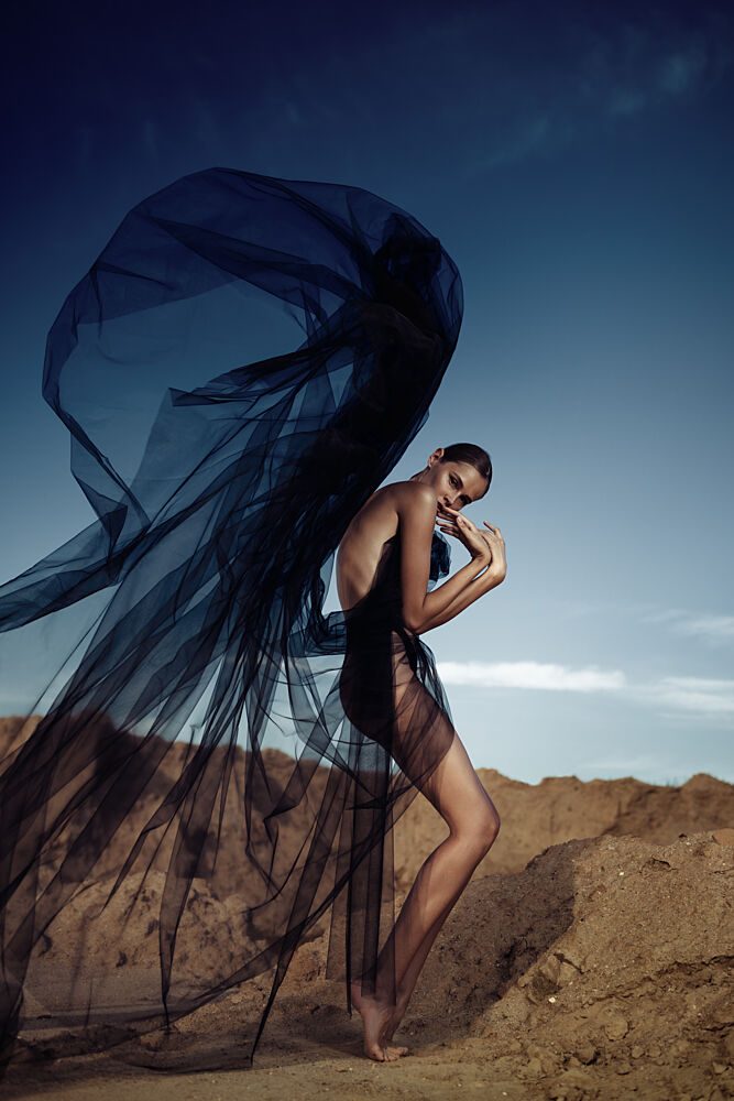 Ethereal Desert Flow art print by Rostovskiy Anton for $57.95 CAD
