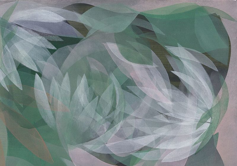 Gentle Green Forms art print by Maira Ribena for $57.95 CAD