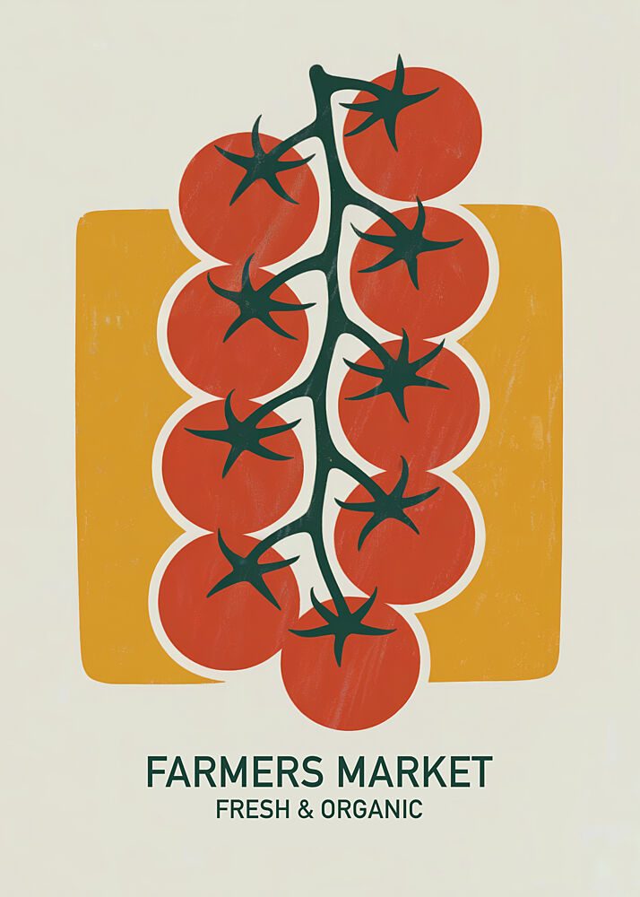 Fresh Farmers Market Tomatoes art print by Andreas Magnusson for $57.95 CAD