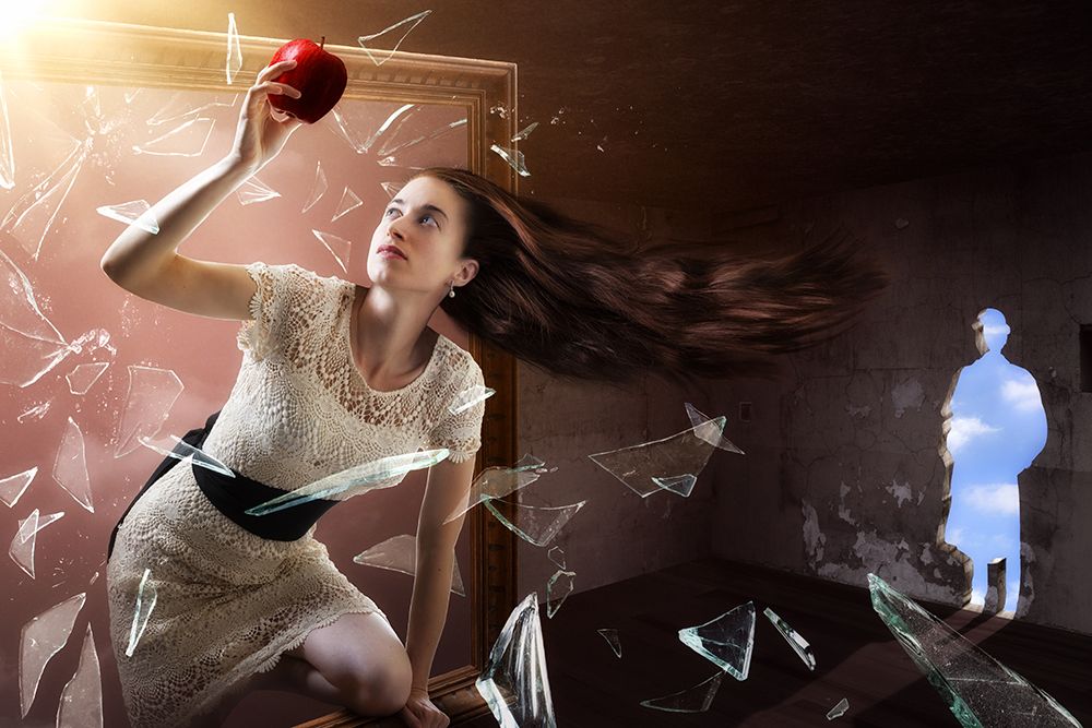 MagritteS Muse art print by Christophe Kiciak for $57.95 CAD