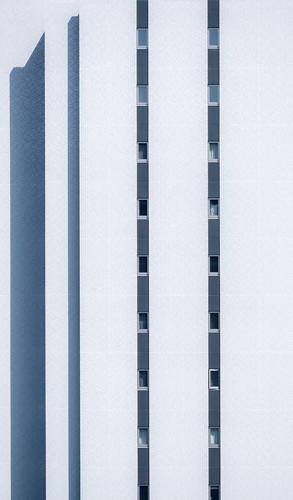Minimalist Building Lines art print by Aya Suto for $57.95 CAD