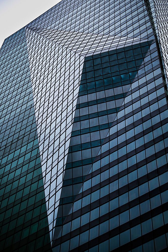 Geometric Building Facade art print by Meiji Maruo for $57.95 CAD