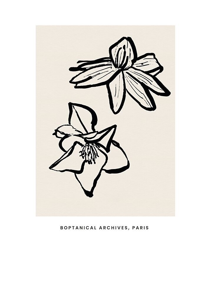 Abstractbotanicsno11 art print by Treechild for $57.95 CAD