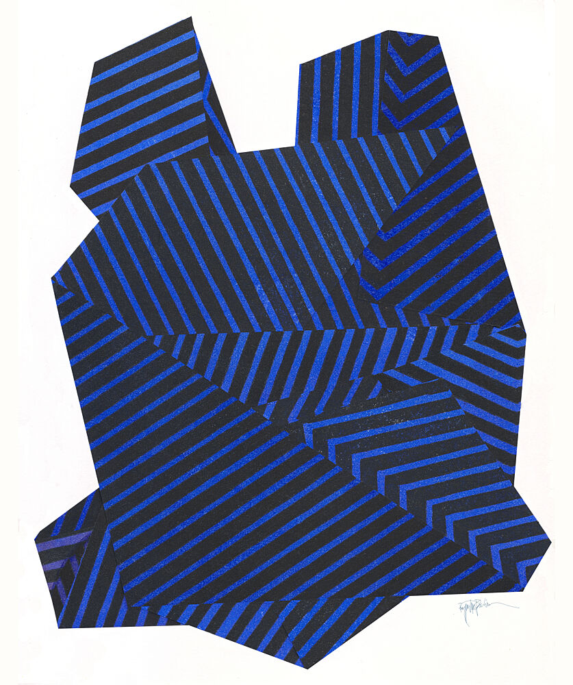 Abstract Geometric Lines art print by Paulina Varregn for $57.95 CAD