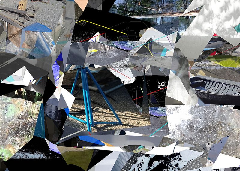 Geometric Urban Collage art print by Stefan Fransson for $57.95 CAD