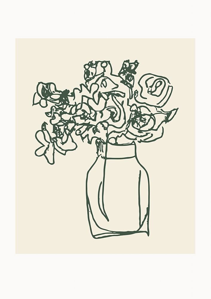 Botanicalineno26 art print by Treechild for $57.95 CAD