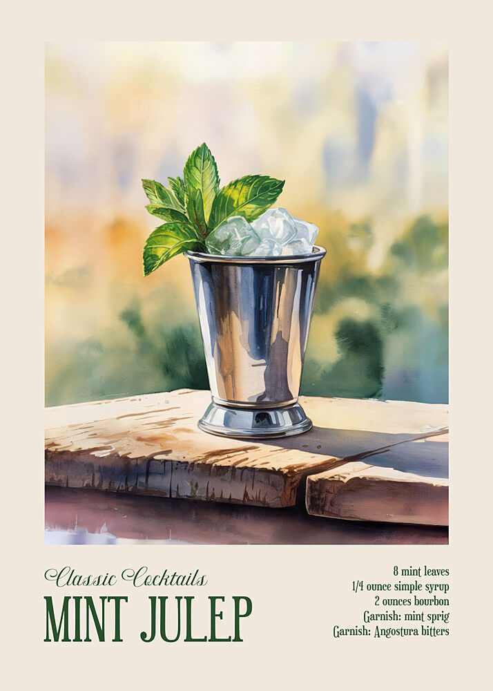 Classic Mint Julep art print by Andreas Magnusson for $57.95 CAD
