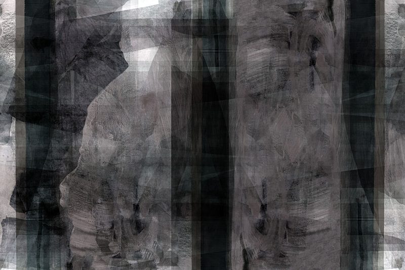 Moody Abstract Layers art print by Cartissi for $57.95 CAD