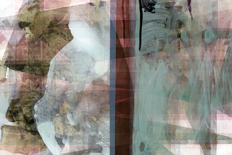 Muted Layered Abstraction art print by Cartissi for $57.95 CAD