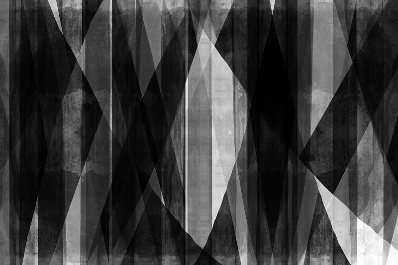 Layered Geometric Abstraction art print by Cartissi for $57.95 CAD