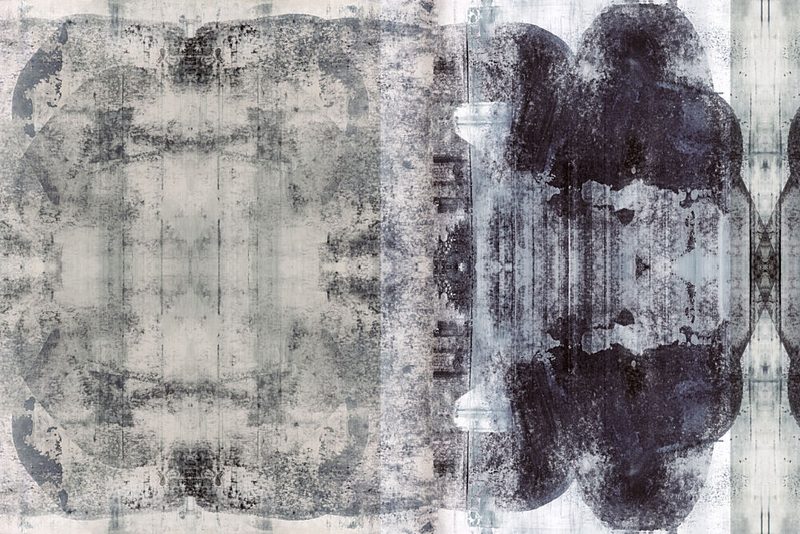 Textured Gray Abstract art print by Cartissi for $57.95 CAD