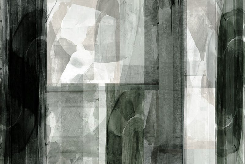 Dark Abstract Layers art print by Cartissi for $57.95 CAD