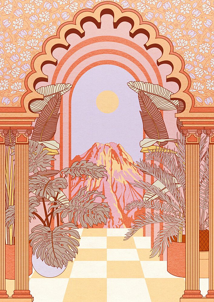Archway to Utopia art print by OMG Kitty for $57.95 CAD
