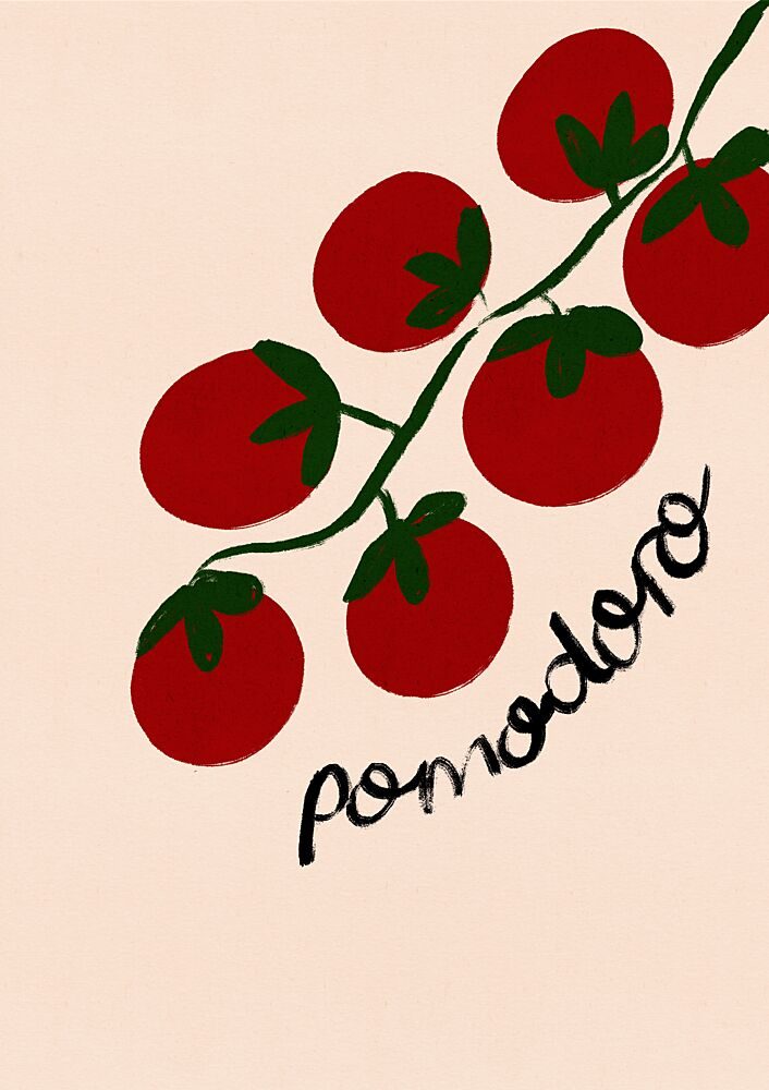 Italian Pomodoro Tomatoes art print by Dirkie Nell for $57.95 CAD