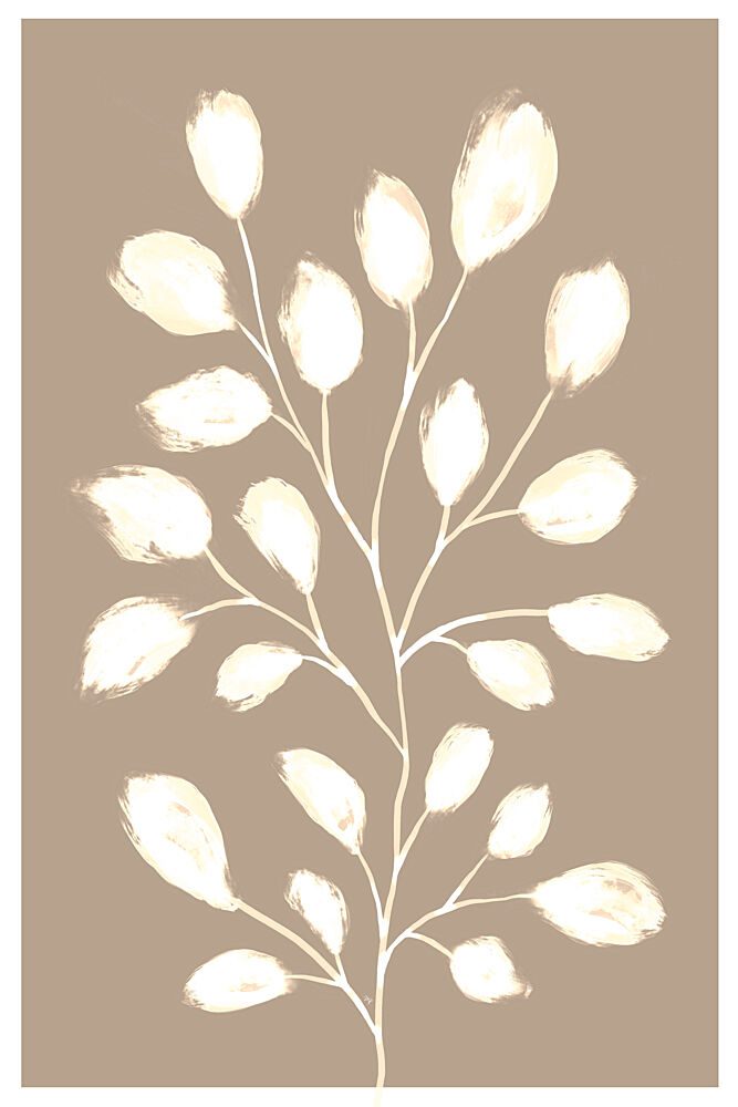 Gentle Botanical Branch art print by Martina for $57.95 CAD