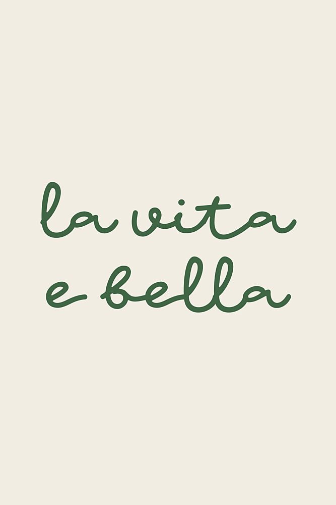 Italian Life Is Beautiful art print by Karen Menzenbach for $57.95 CAD