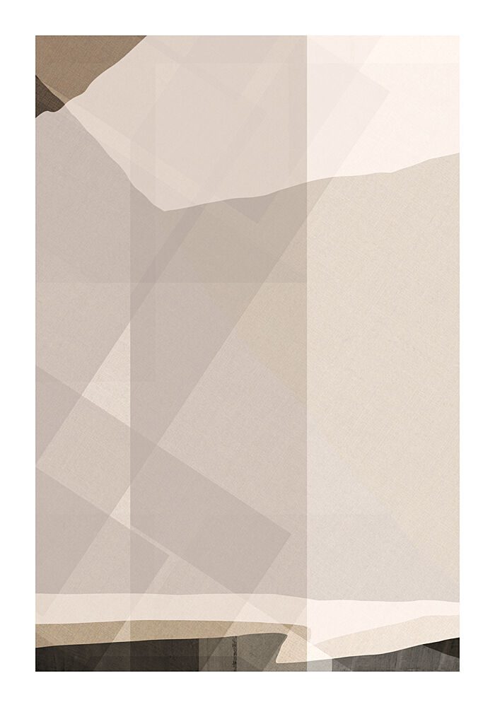 Soft Beige Abstraction art print by Cartissi for $57.95 CAD