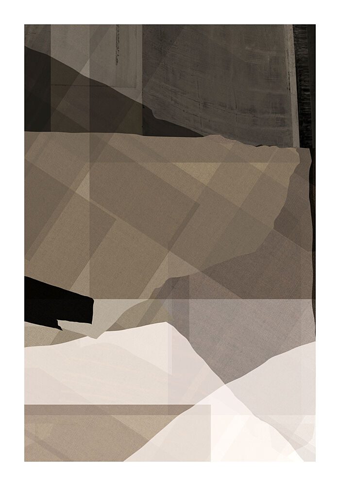 Abstract Geometric Layers art print by Cartissi for $57.95 CAD