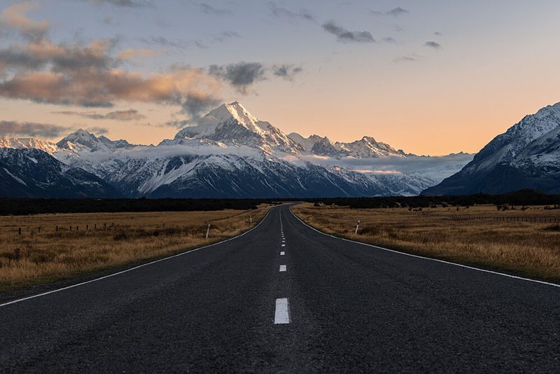 Majestic Mountain Road art print by Patrick Dessureault for $57.95 CAD