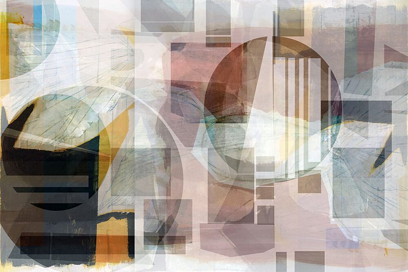 Modern Geometric Layers art print by Cartissi for $57.95 CAD