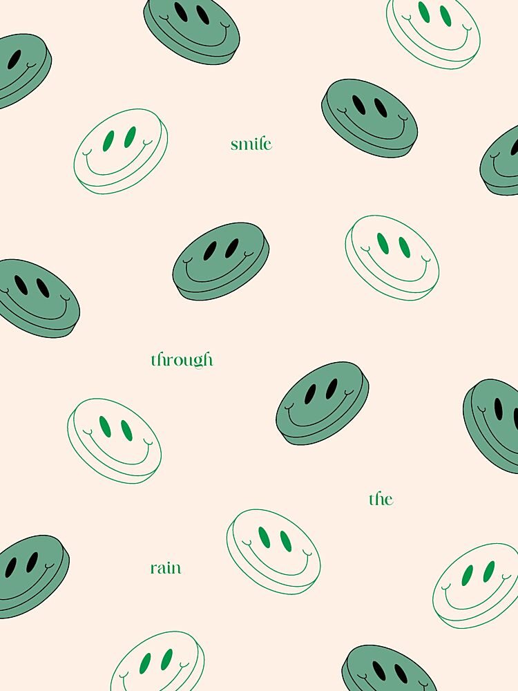 Smile Through the Rain art print by Nazma Khokhar for $57.95 CAD