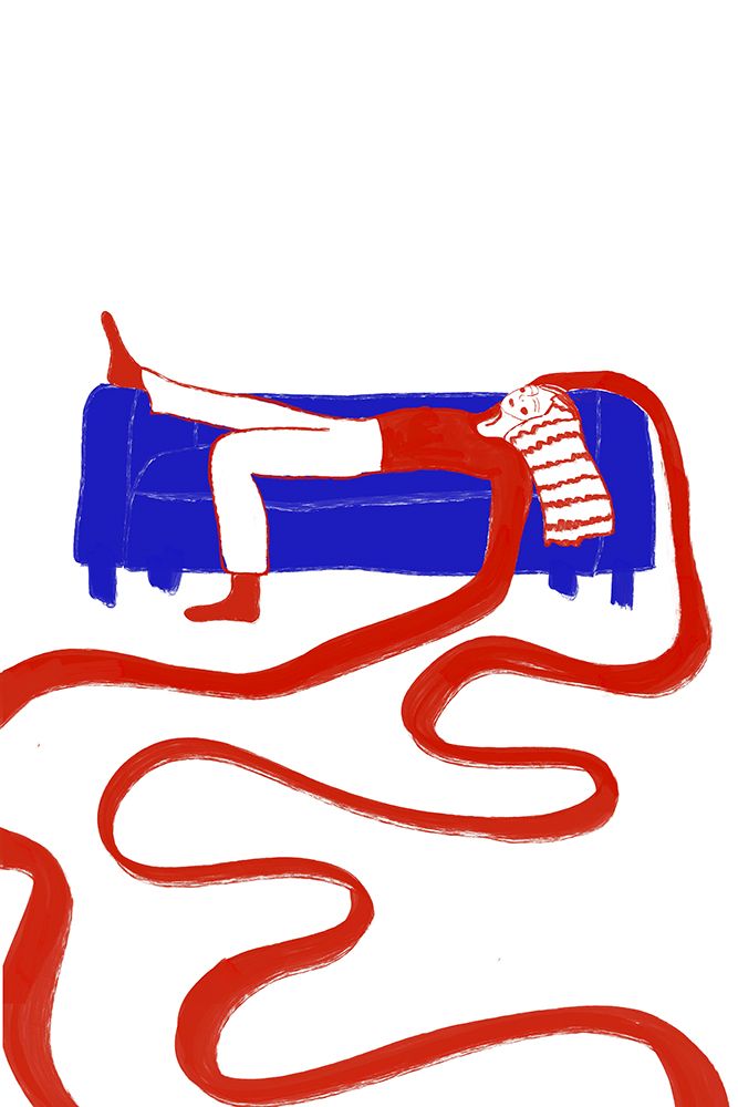 Resting Day art print by Mela Patterns for $57.95 CAD