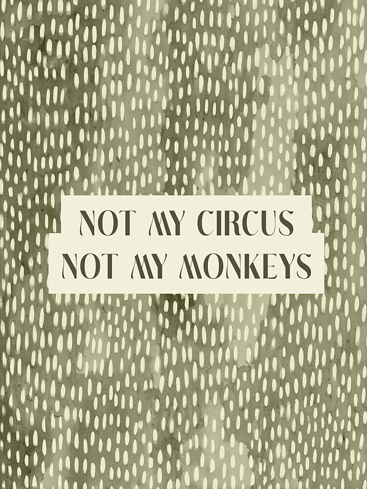 Notmycircusno02 art print by Treechild for $57.95 CAD