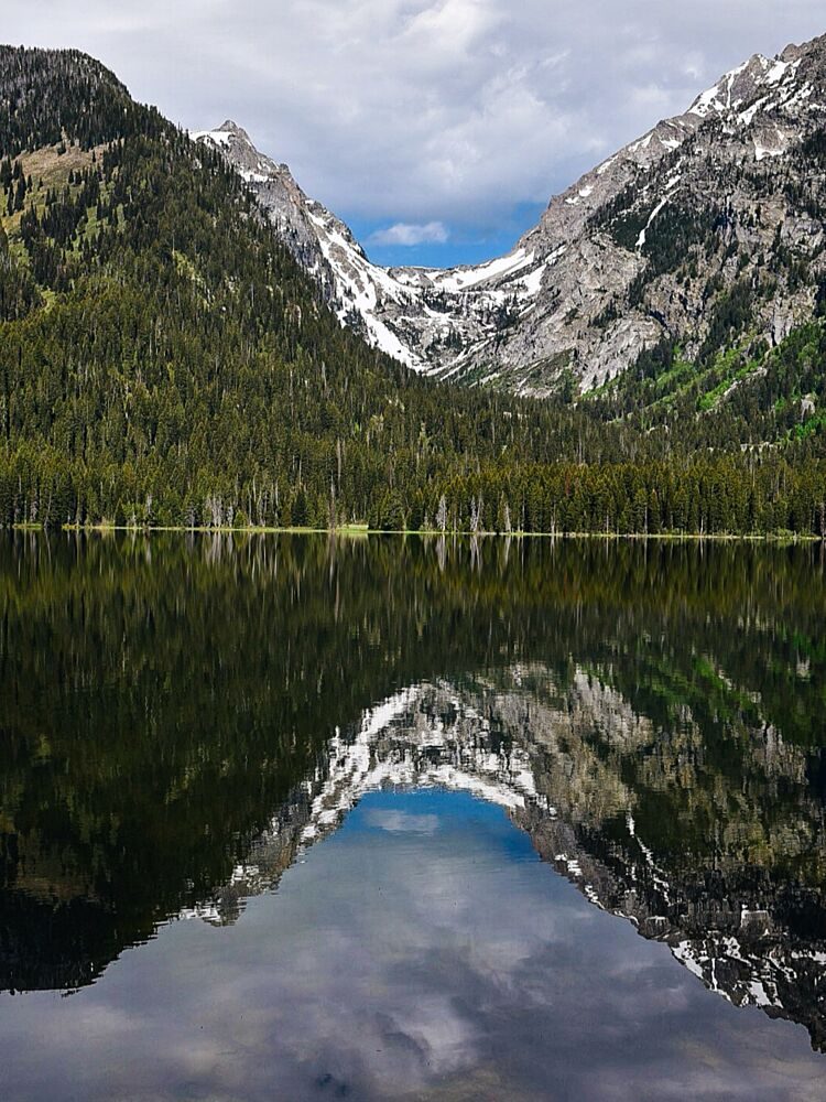 Majestic Mountain Reflection art print by del Mundo Imagery for $57.95 CAD