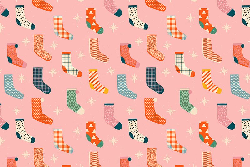Christmaspatternno25 art print by Treechild for $57.95 CAD