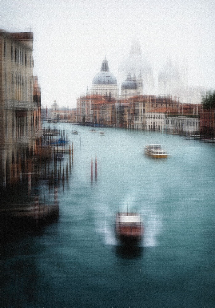 Blurred Grand Canal View art print by Annette Guo for $57.95 CAD