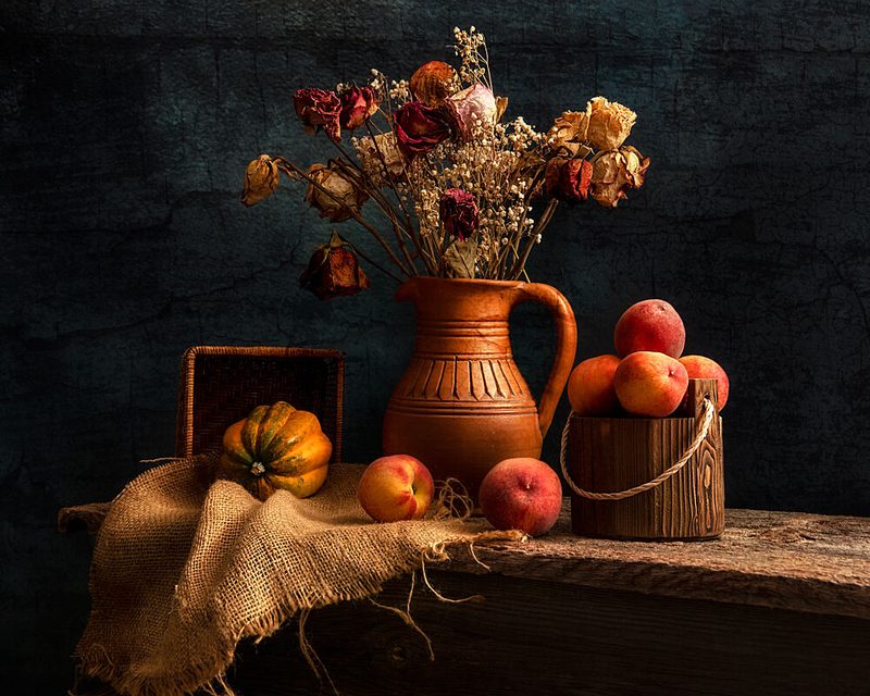 Rustic Autumn Still Life art print by Louie Luo for $57.95 CAD