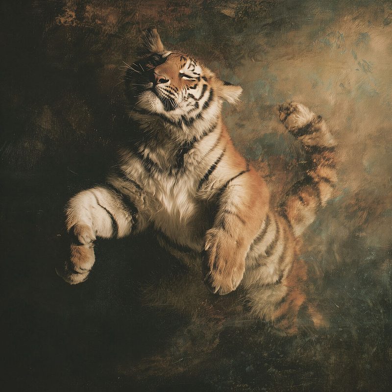 Tiger Rise art print by Treechild for $57.95 CAD