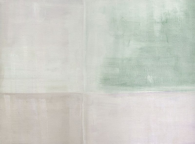 Soft Green Blocks art print by Alexandra Weise for $57.95 CAD
