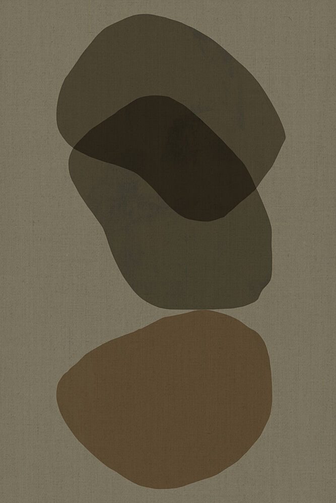 Earthy Balanced Shapes art print by Cartissi for $57.95 CAD
