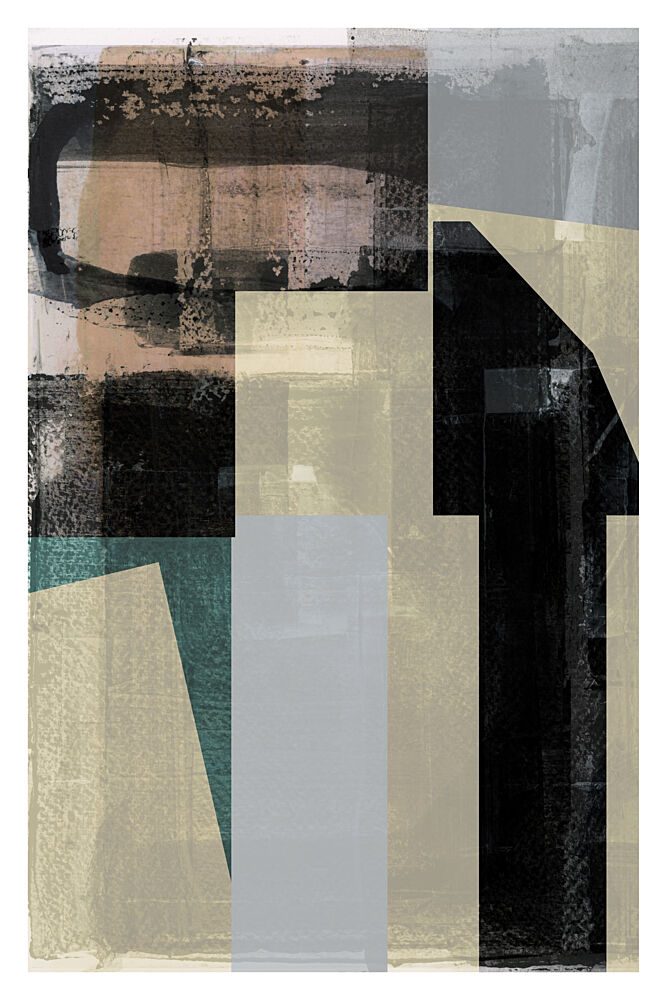 Geometric Color Blocks art print by Cartissi for $57.95 CAD