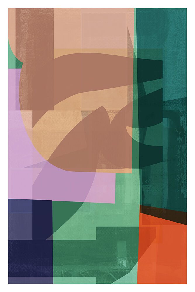 Modern Organic Forms art print by Cartissi for $57.95 CAD
