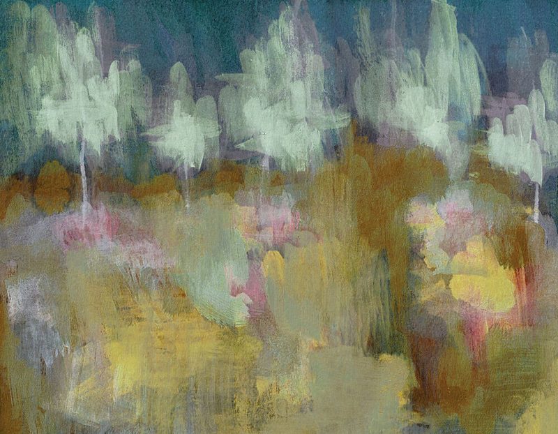 Dreamy Forest Abstract art print by Lori Ann Folz for $57.95 CAD
